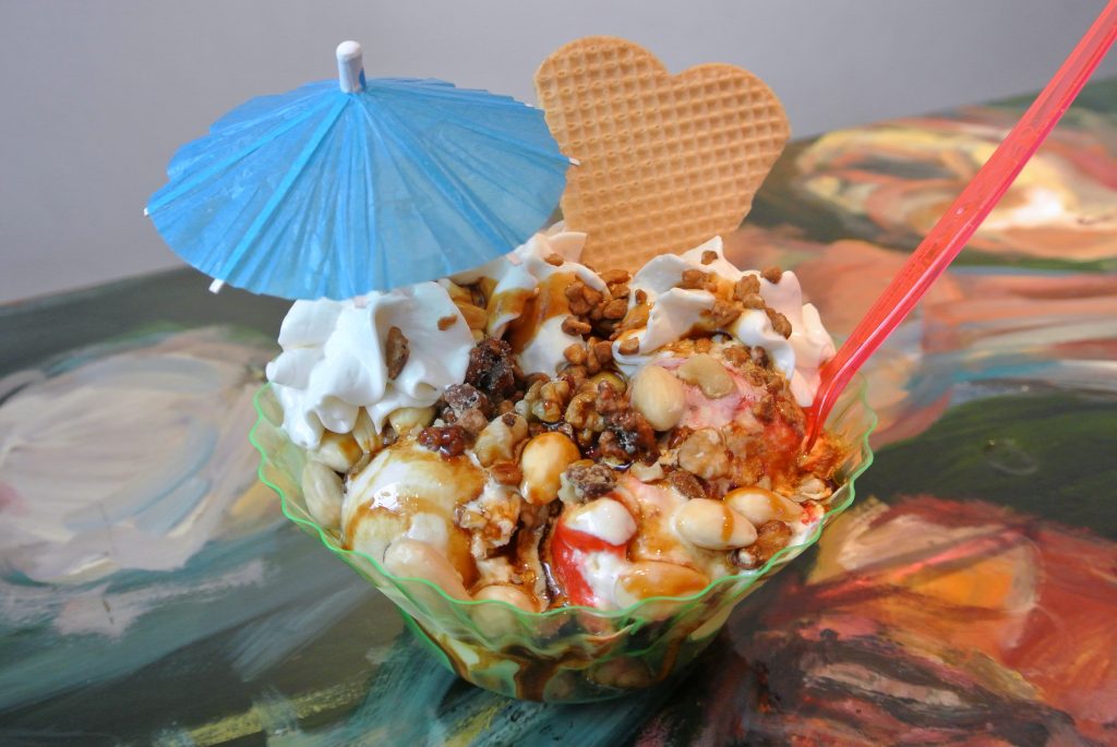 Veganes Eis bei der Eisbande in Hamburg