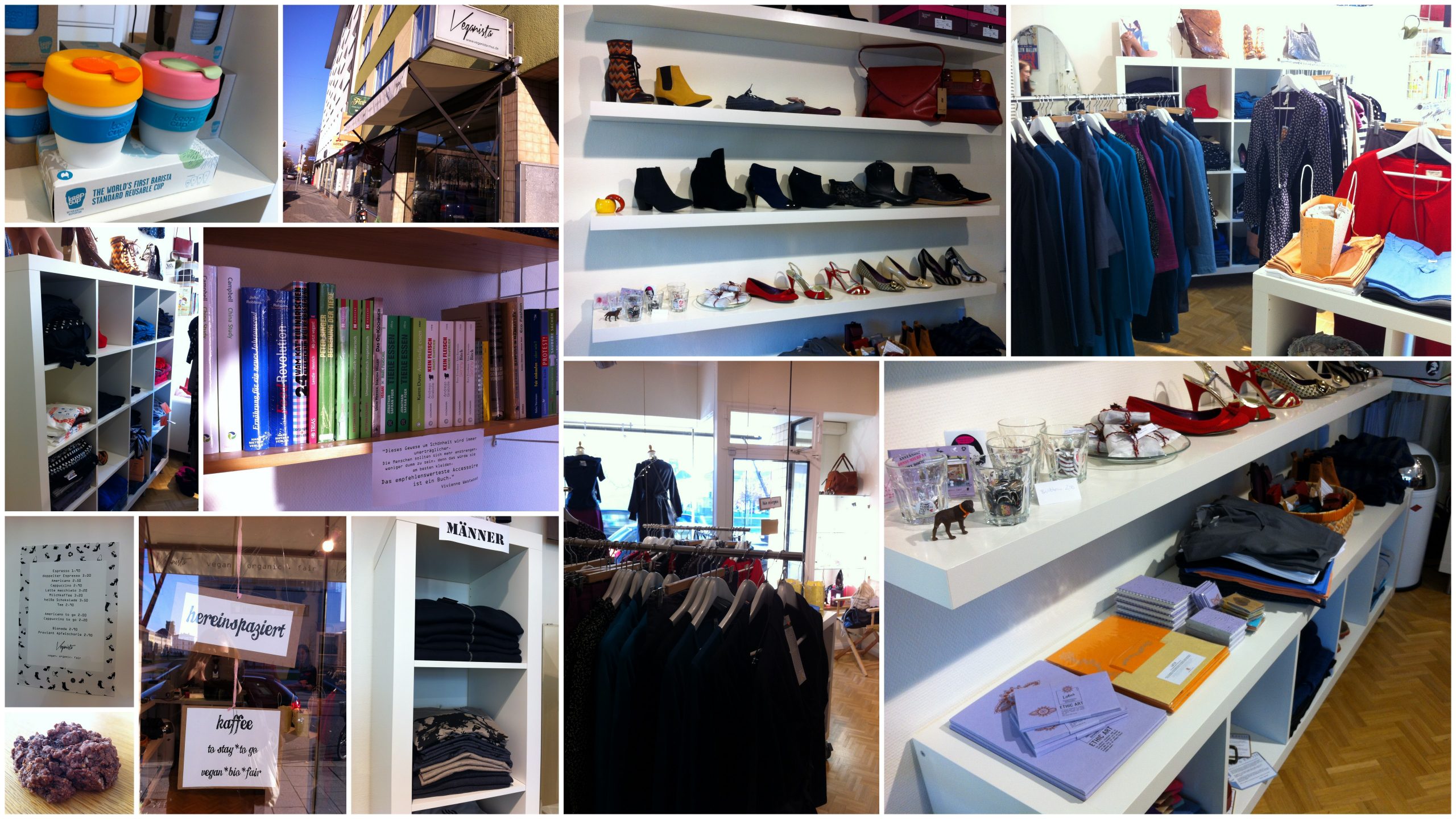Veganista in München: Eco Fashion & mehr – gut für dich und für die Tiere