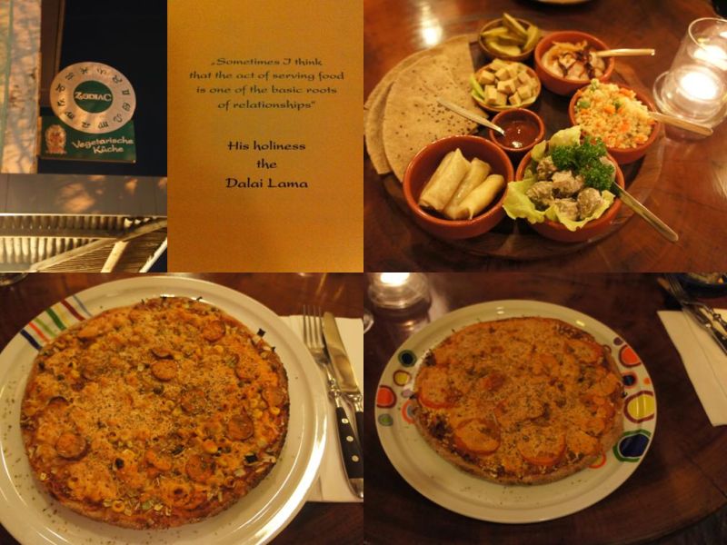 Zodiac in Essen: vegetarische und vegane Gerichte für alle Sternzeichen