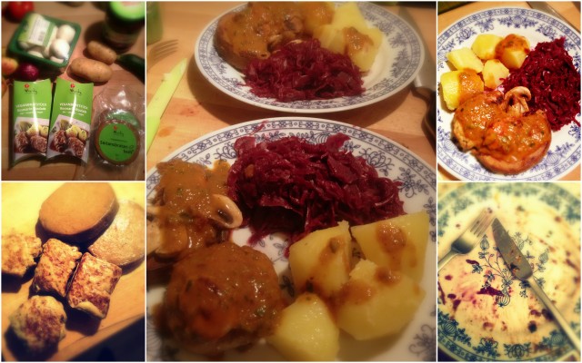 Wheaty Weihnachtsessen