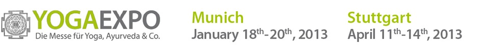 Vorankündigung: Yoga Expo, München, 18.-20. Januar 2013