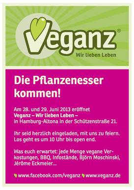 Veganz – der vegane Supermarkt jetzt auch in Hamburg
