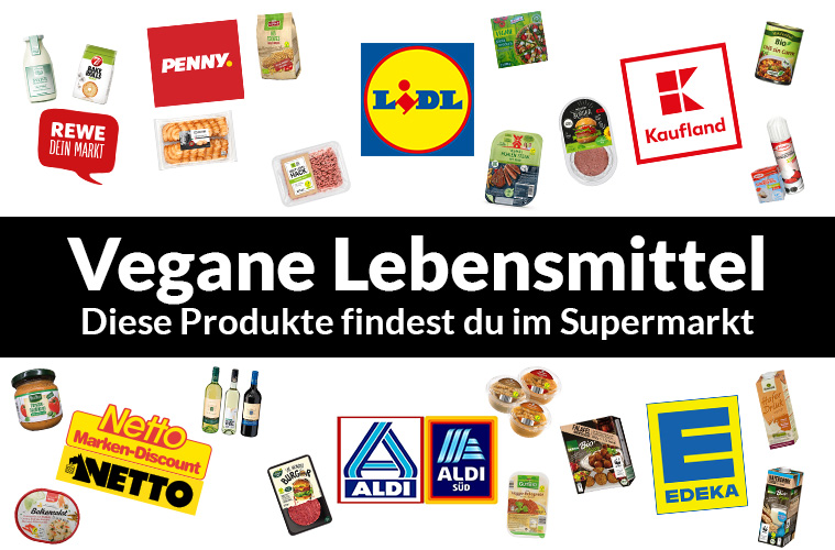 Vegane Lebensmittel aus dem Supermarkt