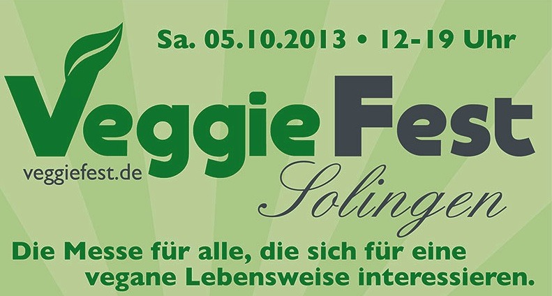 Veranstaltungstipp: Veggie Fest Solingen am 05.10.2013