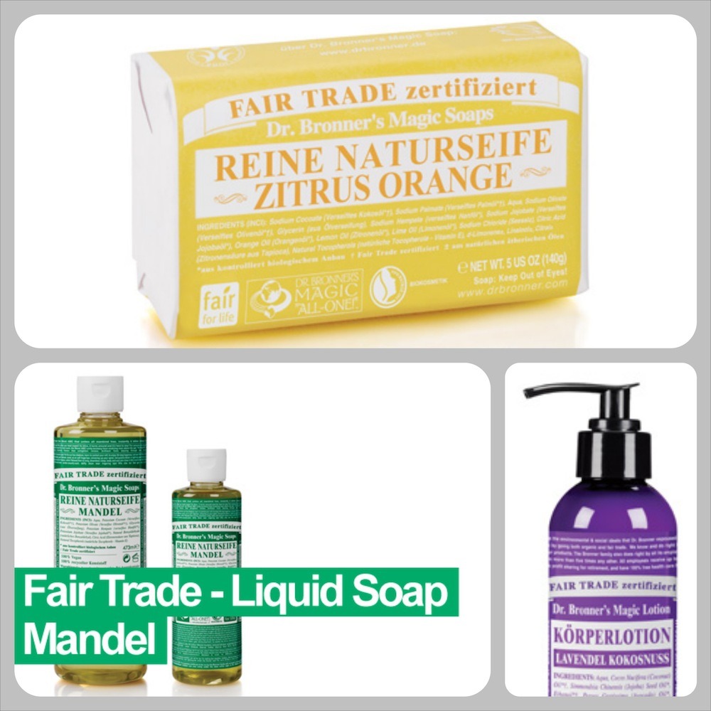 Seifenzauber: Dr. Bronner´s Magic Soap