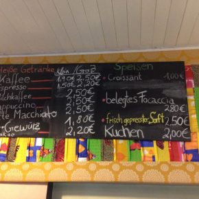 Soulfood & Coffe-Shop: das Café SARON in Heidelberg