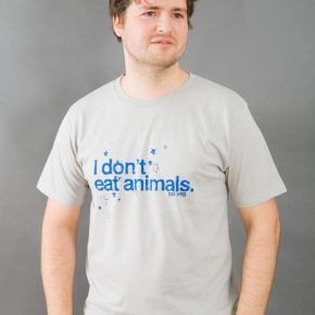 „I don’t eat animals“-Shirt von Mr. Nelson mit Verlosung!