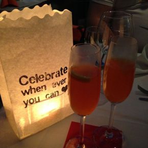 Veganes Candlelight Dinner im Kaffeehaus/Restaurant Unikum in Bad Schönborn