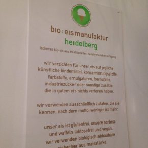 Heiß auf Eis: leckere vegane Sorbets in der Bio-Eismanufaktur Heidelberg