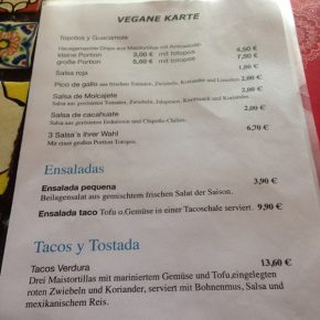El Pacifico: authentisches mexikanisches Restaurant mit eigener veganer Karte