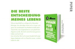 Buchtipp: Vegan für Alle von Jan Bredack
