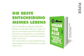 Buchtipp: Vegan für Alle von Jan Bredack