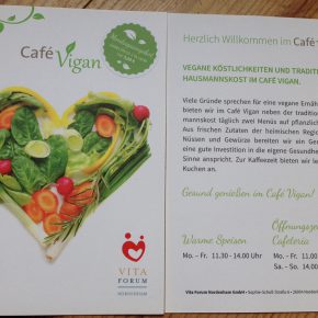 Gesund genießen im Café Vigan, Nordenham