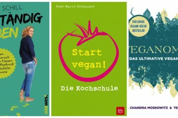 Neue vegane Bücher: 250 Rezepte und anständig leben