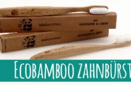 Ökologische vegane Zahnbürste: Ecobamboo