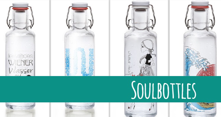 Nachhaltige und schöne Trinkflaschen: soulbottles