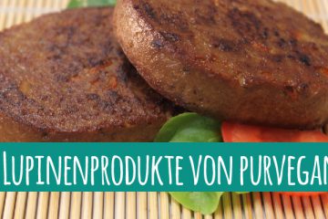 Lupinenprodukte von purvegan