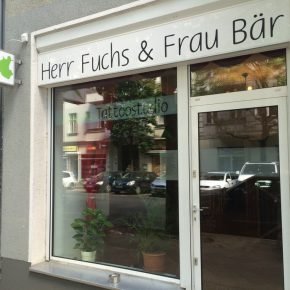 Veganes Tattoostudio „Herr Fuchs und Frau Bär“ in Berlin