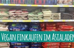 Vegane Lebensmittel im Asialaden