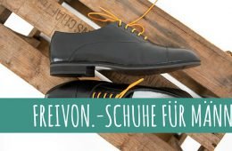 Vegane Schuhe von FreiVon. jetzt auch für Männer!