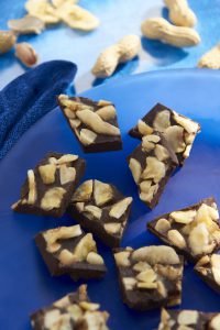 Bananen-Erdnuss-Fudge