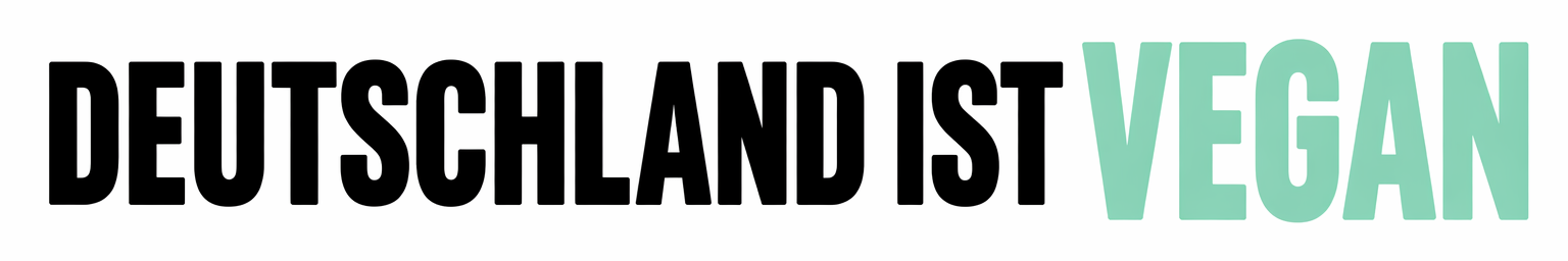 Deutschland is(s)t vegan logo