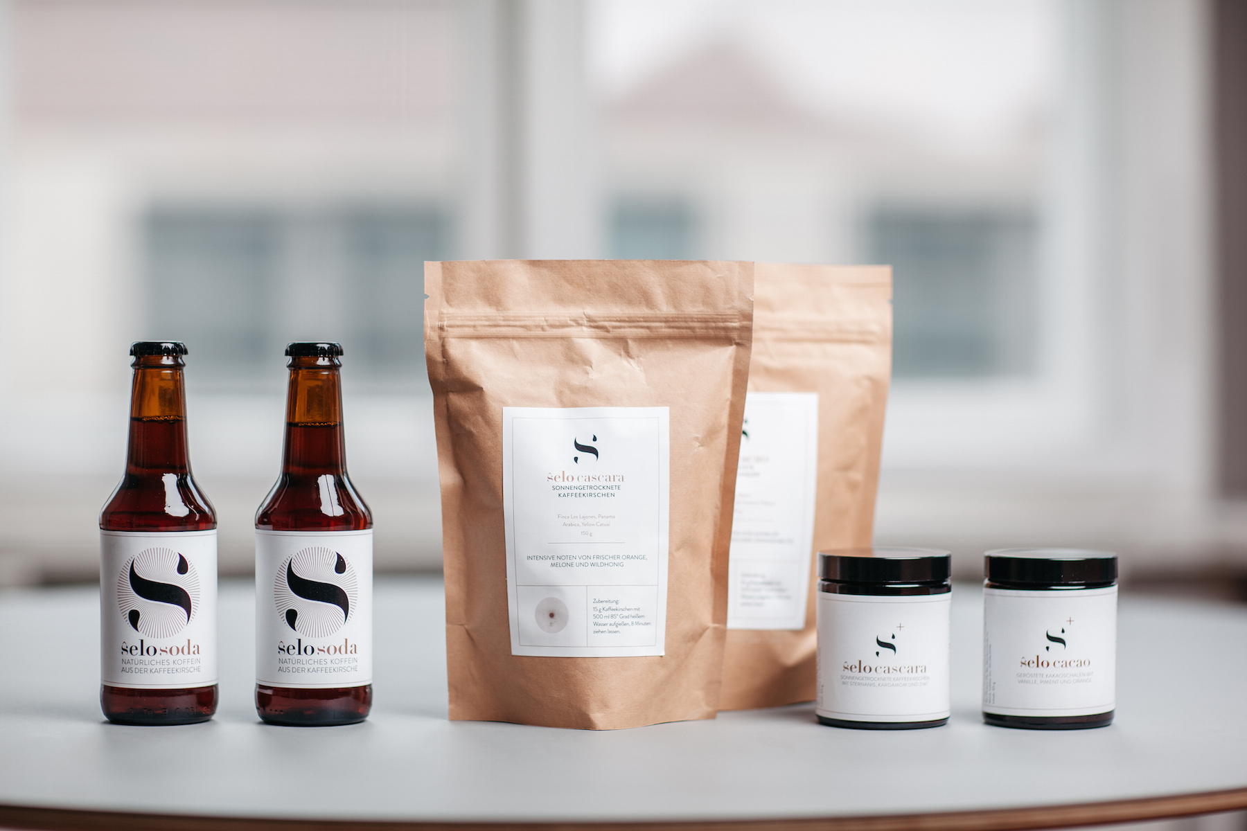 selosoda: Erfrischungsgetränk & Tee aus getrockneten Schalen der Kaffeefrucht