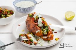 SUESSKARTOFFEL PAPRIKARELISH TOFUCREME by FE