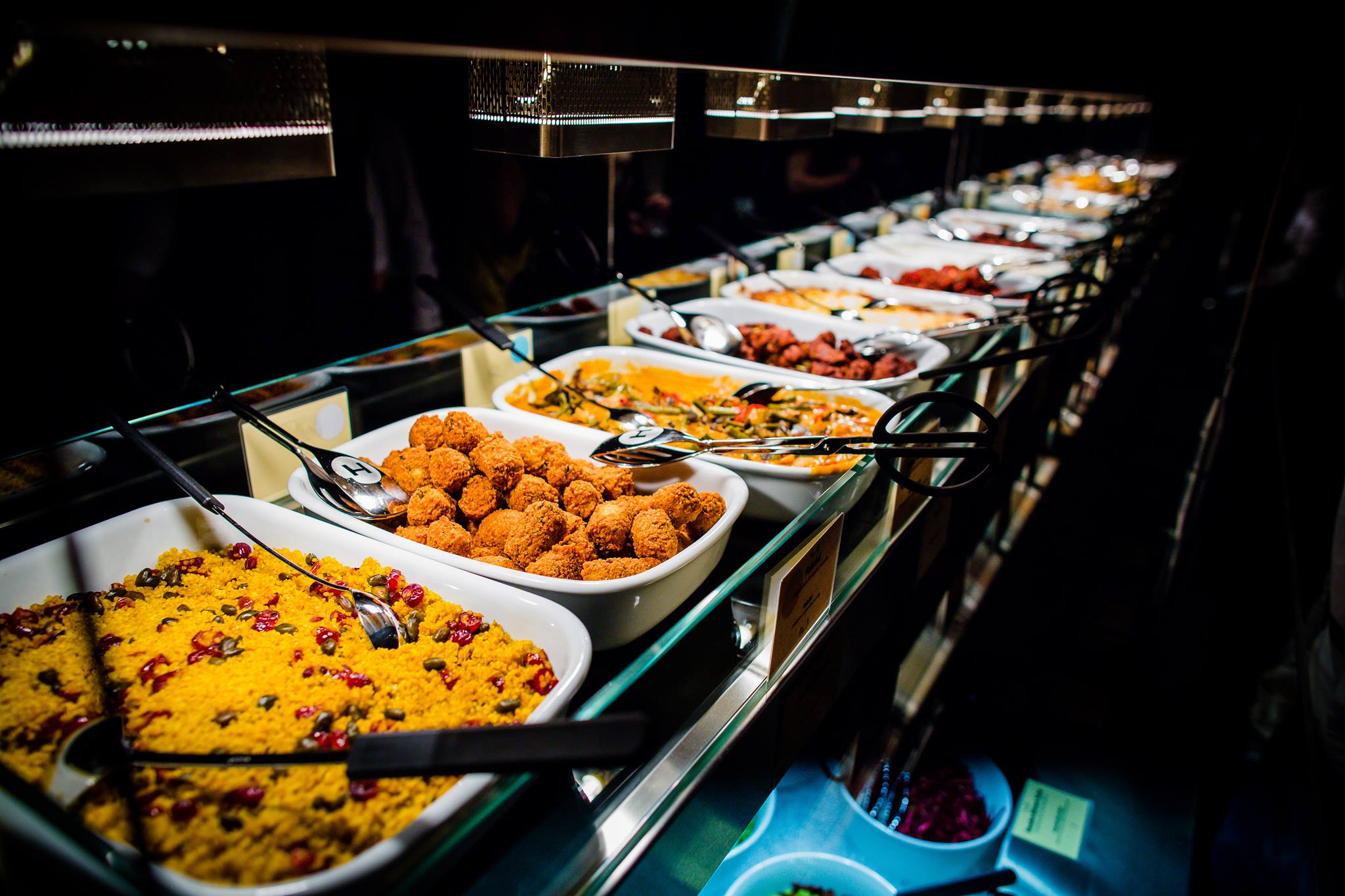 Qual der Wahl: Das Buffet im Hiltl