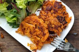 SÜSSKARTOFFELPUFFER MIT SALAT