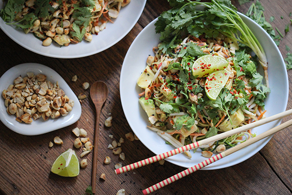 Zoodle Pad Thai – asiatisch vegan Schlemmen