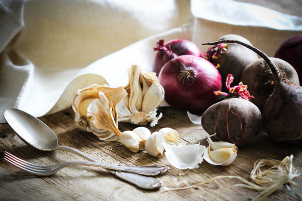 Zutaten für einen leckeren Rote Bete Dip