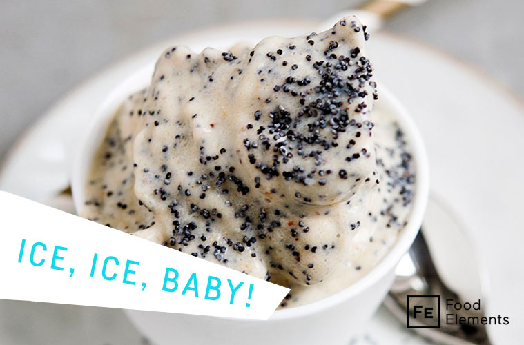 MOHN- APRIKOSEN NICECREAM – SUGARFREE