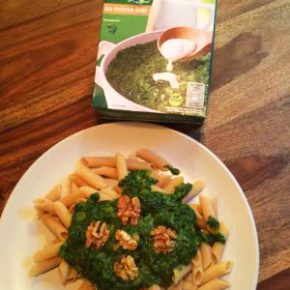 Spinatpasta