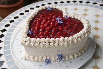 Himbeer-Frischkäse-Torte