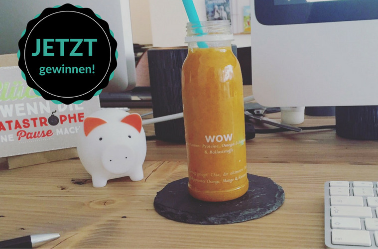 Ein WOW Gefühl mit den neuen Chia-Samen Fruchtsaftgetränken + Gewinnspiel