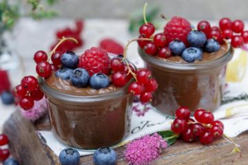 Veganes Mousse au Chocolat