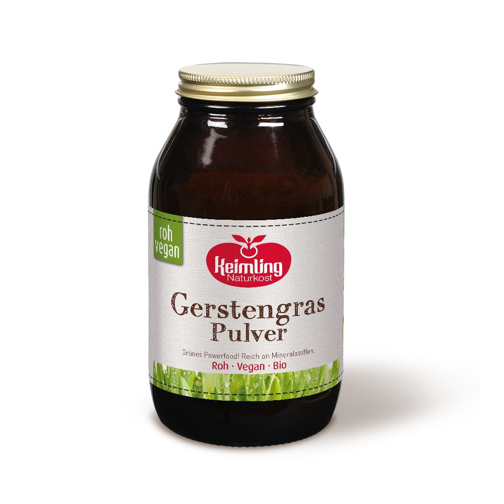 Gerstengras Pulver