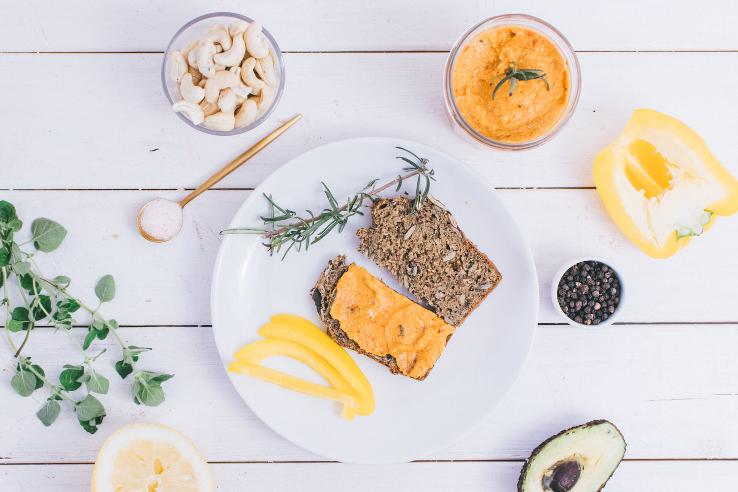 Aufstrich Paprika vegan