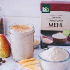 Cremig erfrischender Amaranth Smoothie