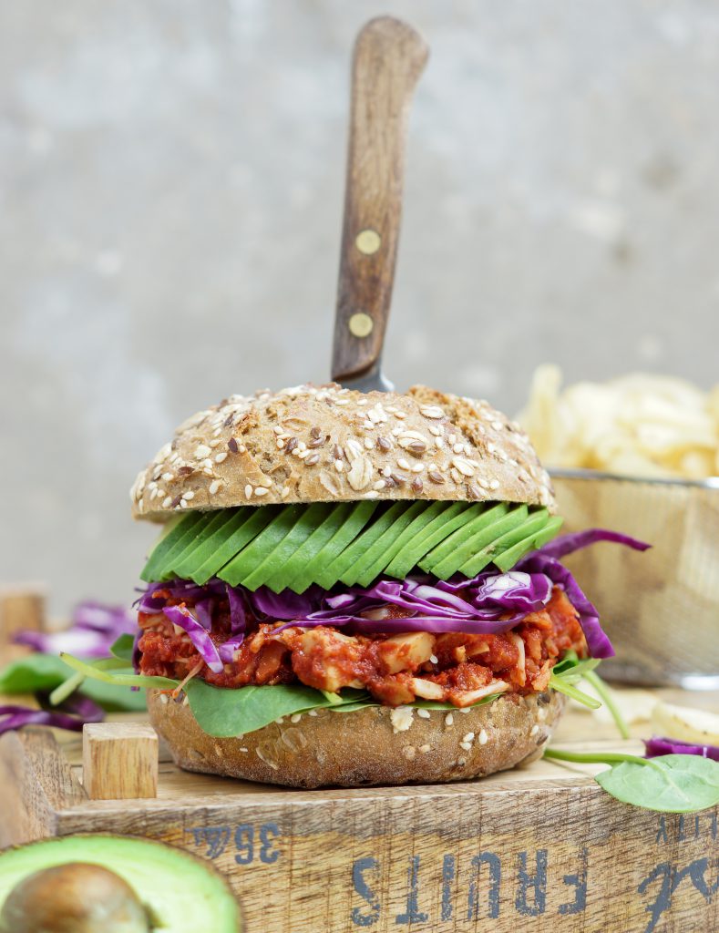 Jackfruit Burger