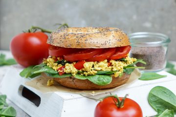 Veganes Rührei aus Tofu