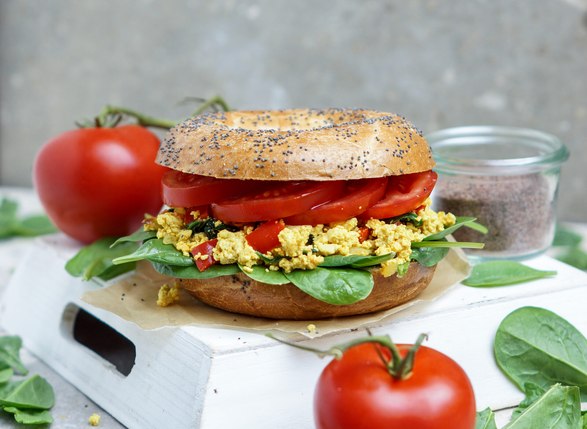 Veganes Rührei aus Tofu