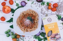 Soja Alternative – Vegane Sonnenblumen Bolognese