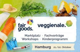 Veggienale – die Messe für pflanzlichen Lebensstil am 21.+22. Oktober in Hamburg
