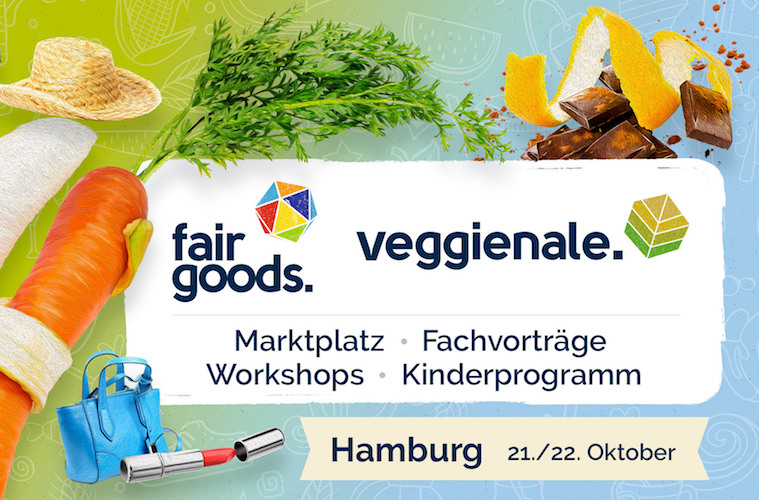 Veggienale – die Messe für pflanzlichen Lebensstil am 21.+22. Oktober in Hamburg