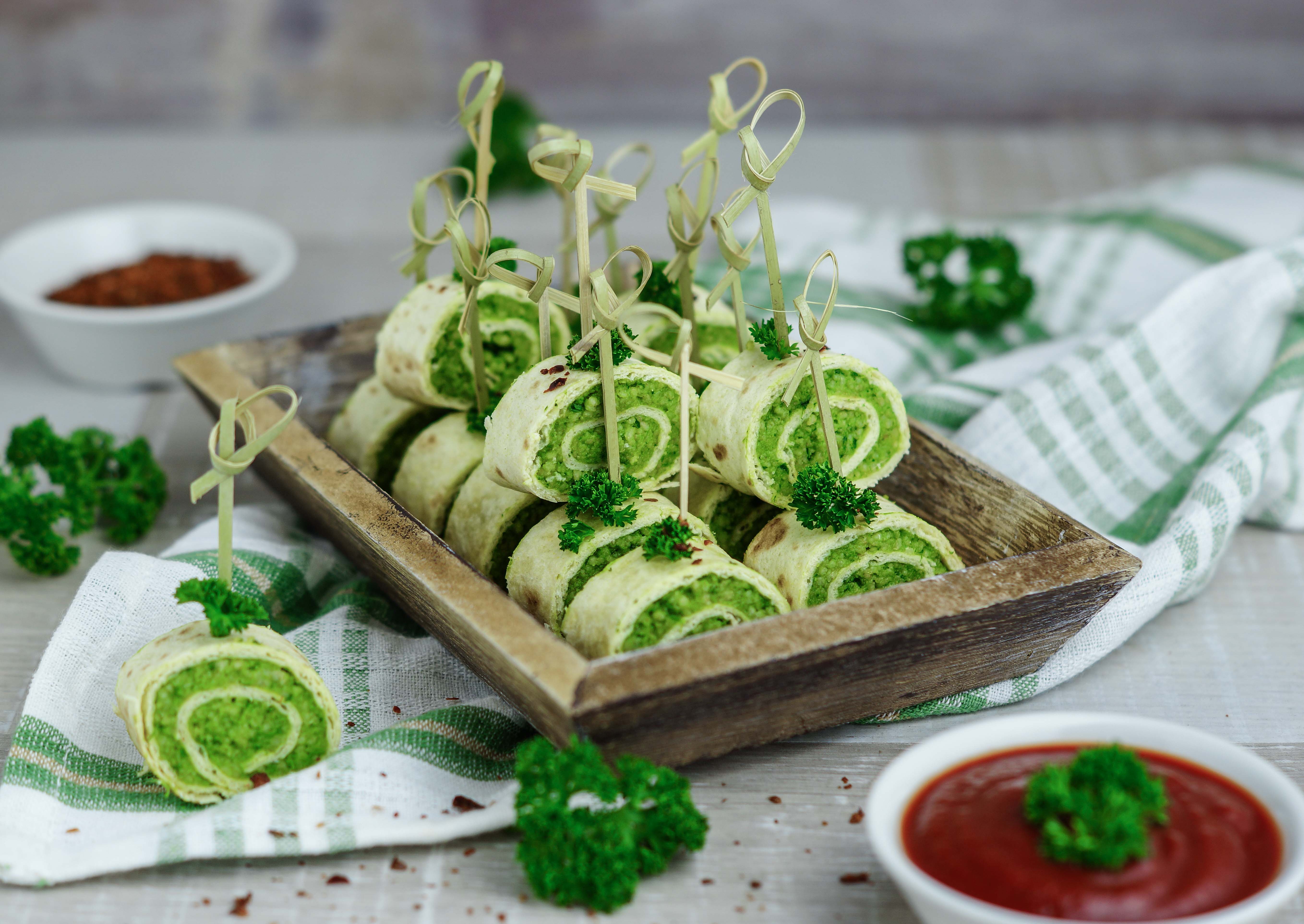 Schikanieren Pastor Kricket fingerfood rollen Bösartiger Tumor ...