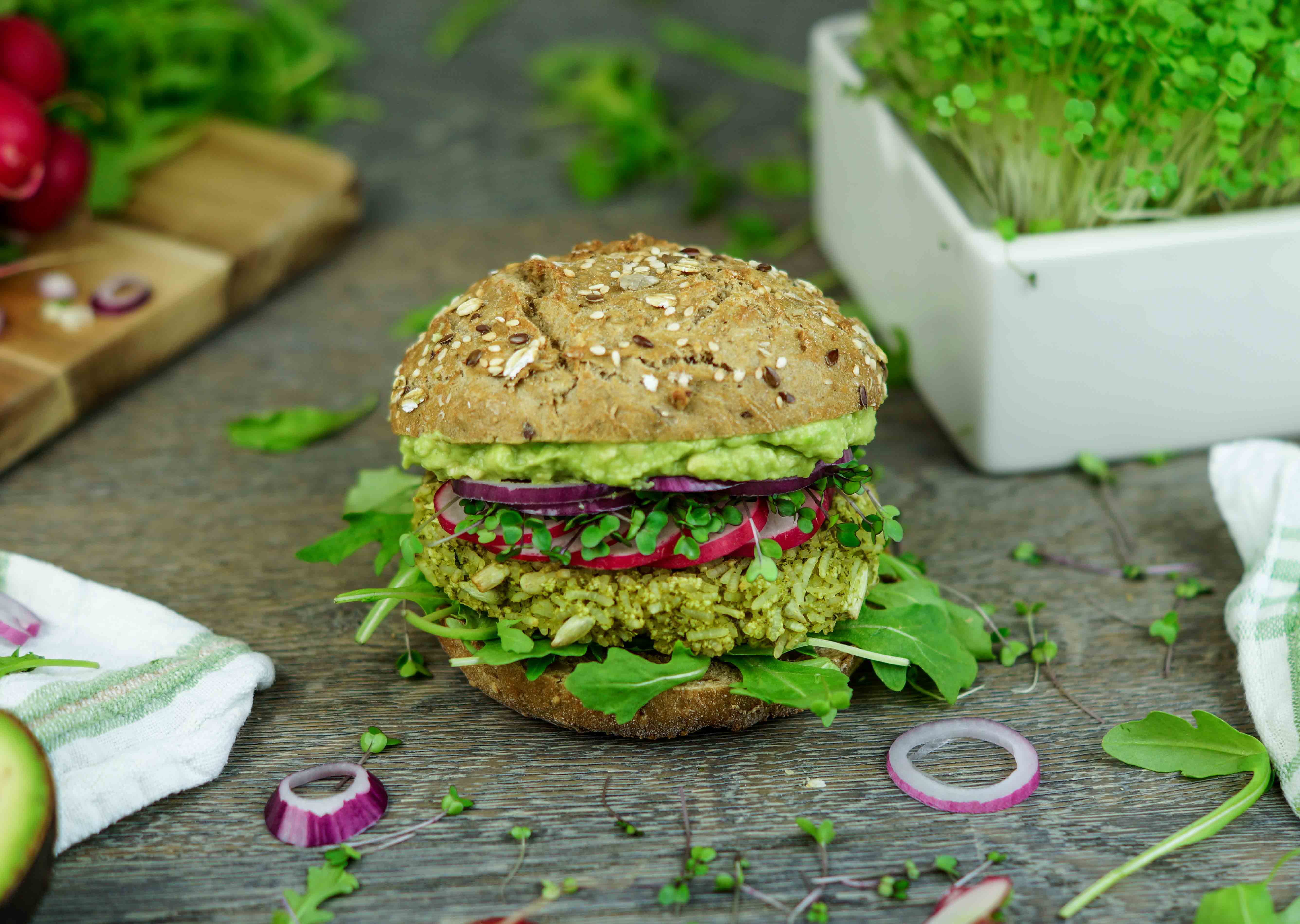Burger Rezept vegan