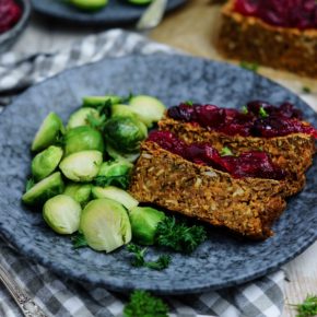 Veganer Linsenbraten