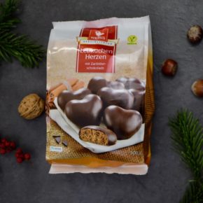 Vegane Lebkuchen Herzen von Rewe